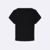 Girls Woven Monologo Rib T-Shirt