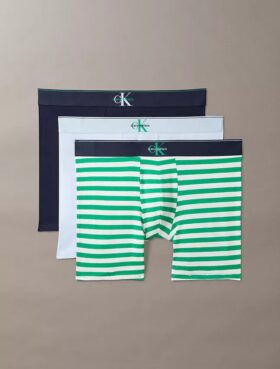 Graphic Monogram Cotton Stretch 3-Pack Boxer Brief