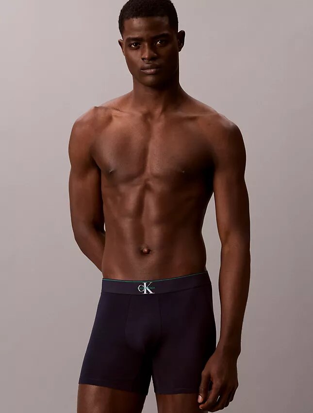 Graphic Monogram Cotton Stretch 3-Pack Boxer Brief Graphic Monogram Cotton Stretch 3-Pack Boxer Brief