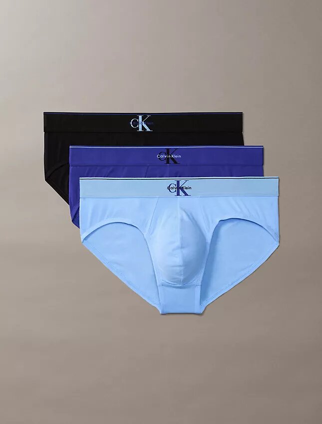 Graphic Monogram Cotton Stretch 3-Pack Brief Graphic Monogram Cotton Stretch 3-Pack Brief