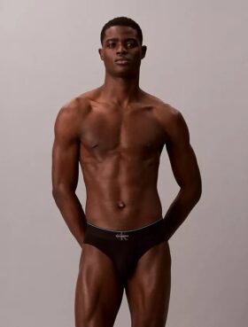 Graphic Monogram Cotton Stretch 3-Pack Brief