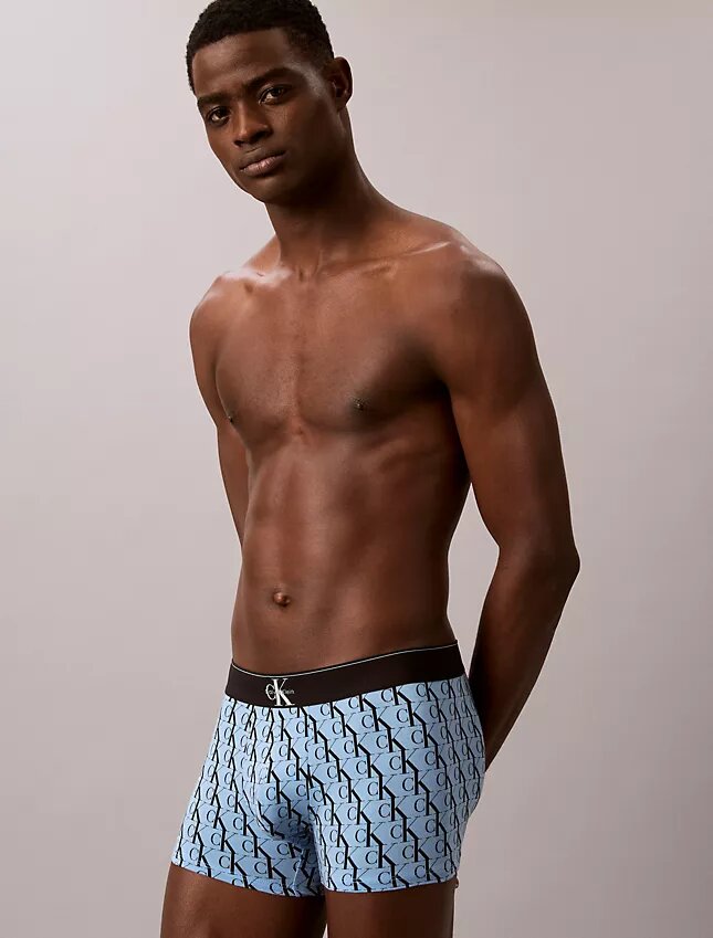 Graphic Monogram Cotton Stretch 3-Pack Trunk Graphic Monogram Cotton Stretch 3-Pack Trunk