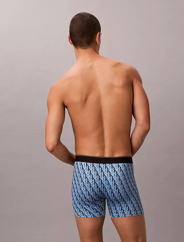 Graphic Monogram Microfiber Stretch Boxer Brief Graphic Monogram Microfiber Stretch Boxer Brief