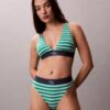 Graphic Monogram Microfiber Stretch High Waist Bikini Graphic Monogram Microfiber Stretch High Waist Bikini