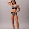 Graphic Monogram Microfiber Stretch High Waist Bikini Graphic Monogram Microfiber Stretch High Waist Bikini