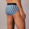 Graphic Monogram Microfiber Stretch Hip Brief