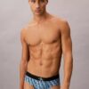 Graphic Monogram Microfiber Stretch Hip Brief