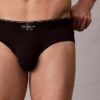 Graphic Monogram Microfiber Stretch Hip Brief