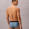 Graphic Monogram Microfiber Stretch Hip Brief