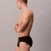 Graphic Monogram Microfiber Stretch Hip Brief