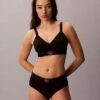 Graphic Monogram Microfiber Stretch Lightly Lined Bralette Graphic Monogram Microfiber Stretch Lightly Lined Bralette