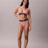 Graphic Monogram Microfiber Stretch Lightly Lined Triangle Bralette Graphic Monogram Microfiber Stretch Lightly Lined Triangle Bralette