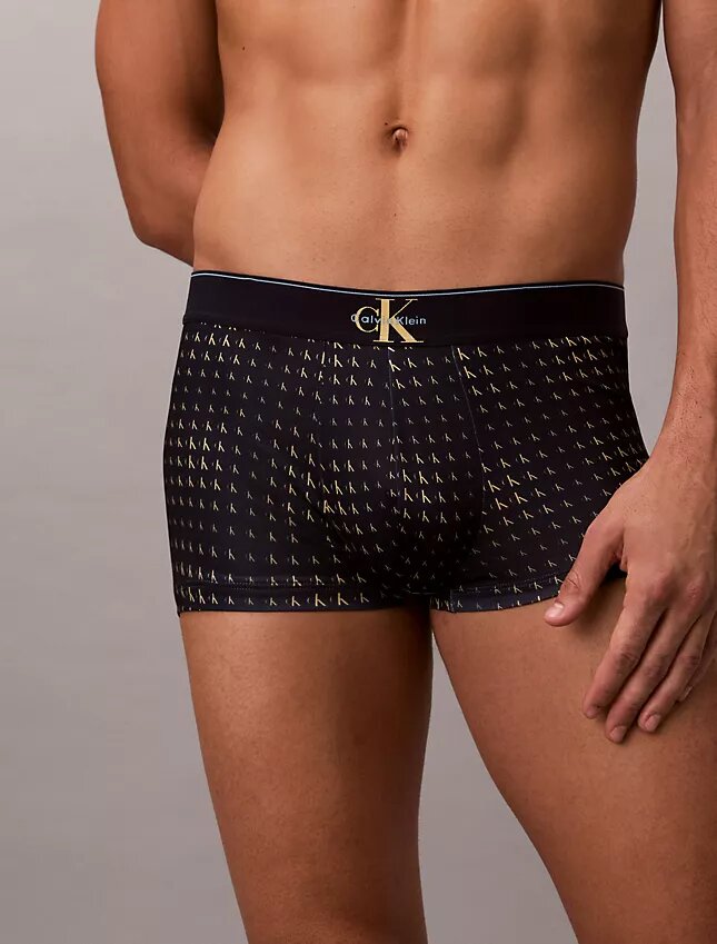 Graphic Monogram Microfiber Stretch Low Rise Trunk Graphic Monogram Microfiber Stretch Low Rise Trunk