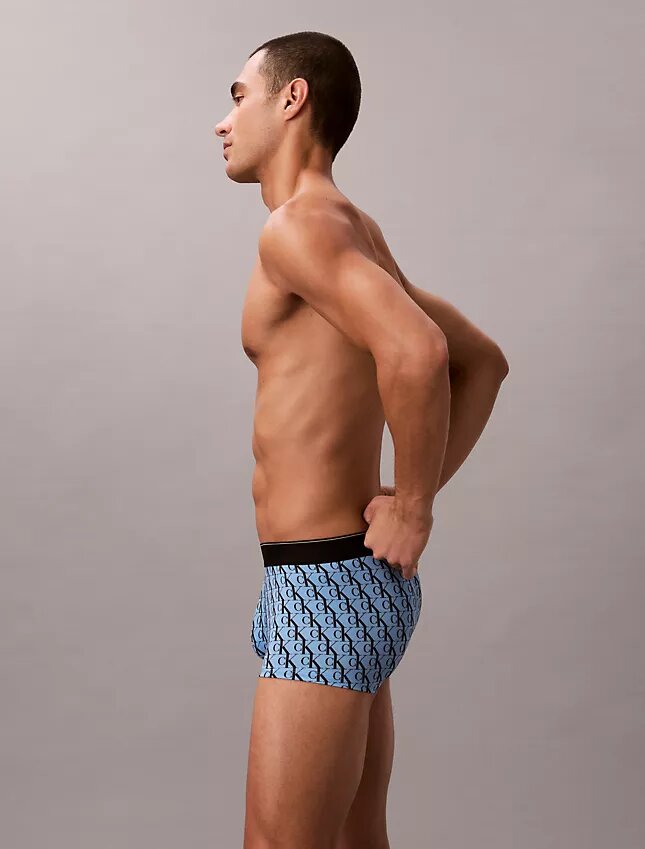 Graphic Monogram Microfiber Stretch Low Rise Trunk Graphic Monogram Microfiber Stretch Low Rise Trunk