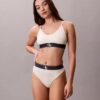 Graphic Monogram Microfiber Stretch Thong Graphic Monogram Microfiber Stretch Thong