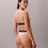 Graphic Monogram Microfiber Stretch Thong Graphic Monogram Microfiber Stretch Thong