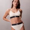 Graphic Monogram Microfiber Stretch Thong Graphic Monogram Microfiber Stretch Thong