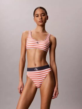Graphic Monogram Swim Bralette