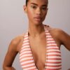 Graphic Monogram Swim Plunge One Piece Graphic Monogram Swim Plunge One Piece