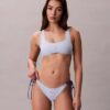 Graphic Monogram Swim Side Tie Bikini Bottom Graphic Monogram Swim Side Tie Bikini Bottom