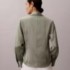 Hammered Satin Fitted Shirt