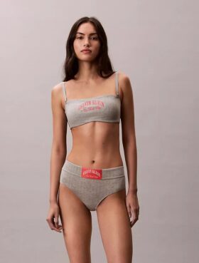 Heritage Classic Cotton Stretch Lightly Lined Bandeau Bralette