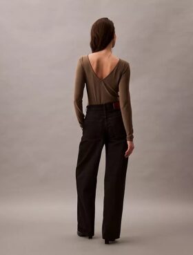 High Rise Barrel Jeans