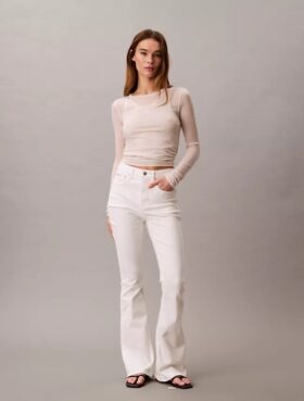 High Rise Flared Jeans