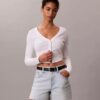 High Rise Midi Denim Shorts High Rise Midi Denim Shorts