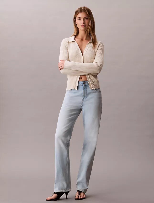 High Rise Straight Jeans High Rise Straight Jeans