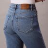 High Rise Straight Jeans