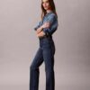 High Rise Straight Jeans