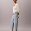 High Rise Straight Jeans