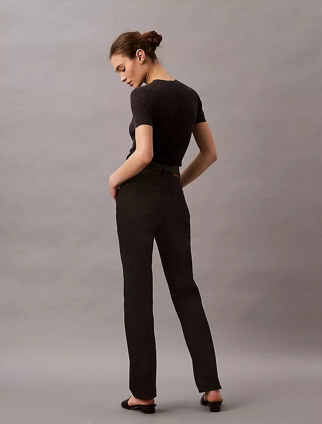 High Rise Straight Jeans High Rise Straight Jeans