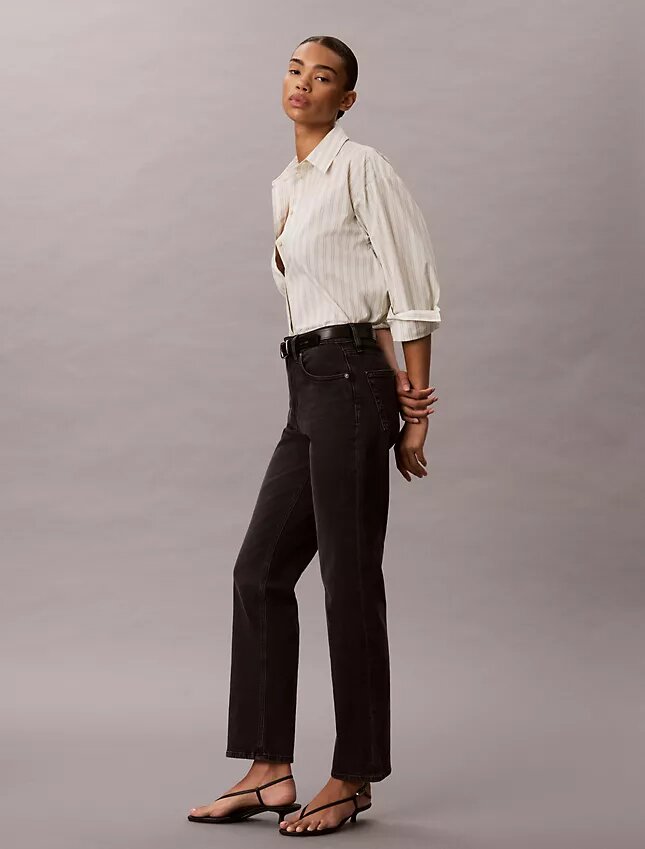 High Rise Straight Jeans High Rise Straight Jeans