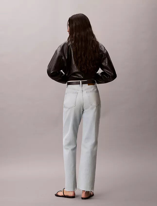 High Rise Straight Jeans High Rise Straight Jeans