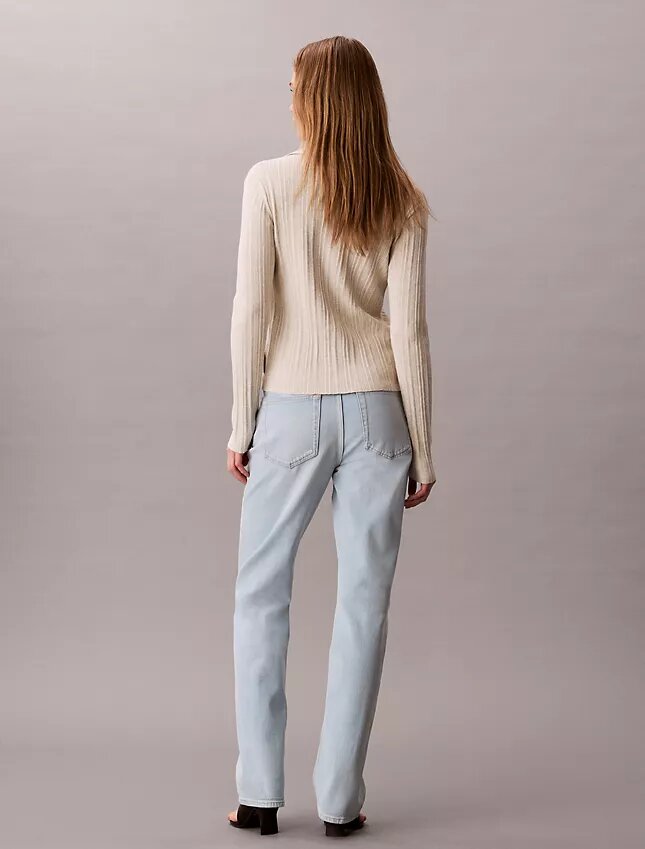 High Rise Straight Jeans High Rise Straight Jeans