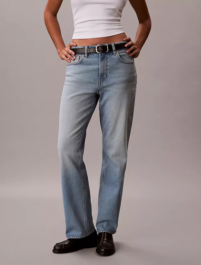 High Rise Straight Jeans High Rise Straight Jeans