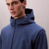 Hooded Softshell Zip Jacket