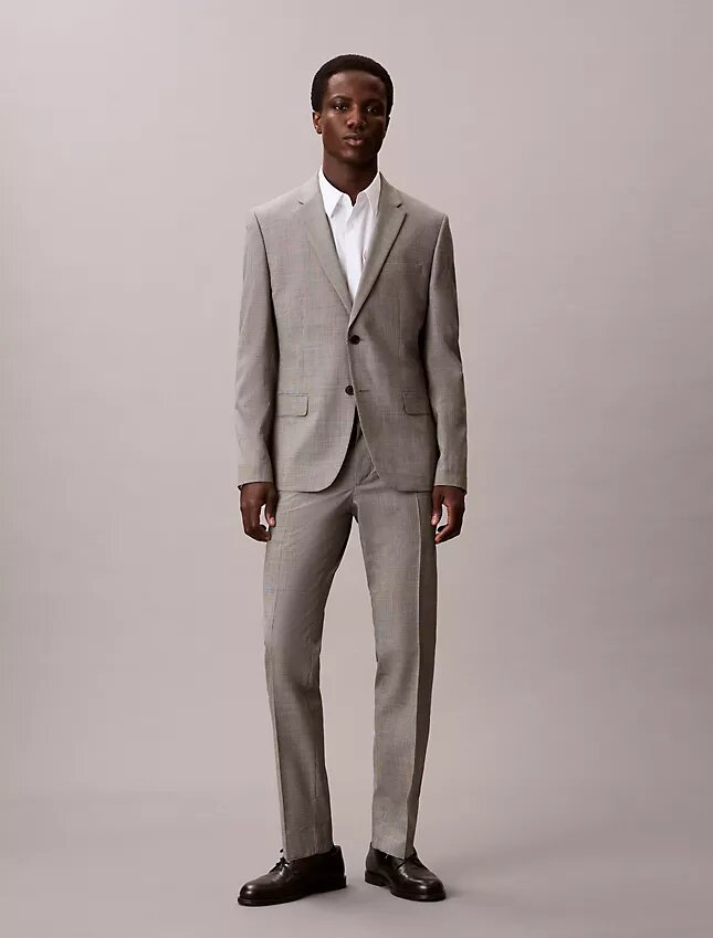 Houndstooth Slim Trousers Houndstooth Slim Trousers