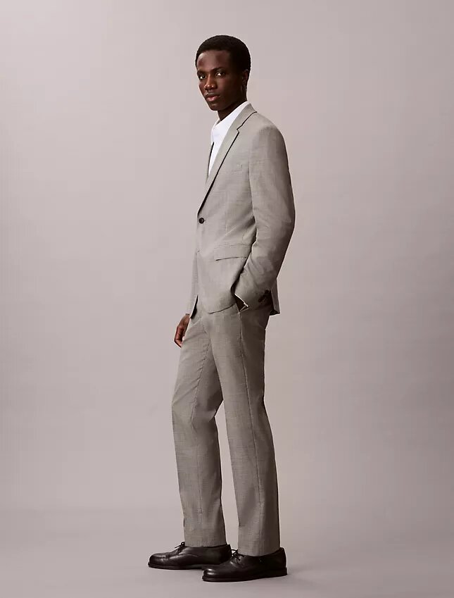 Houndstooth Slim Trousers Houndstooth Slim Trousers