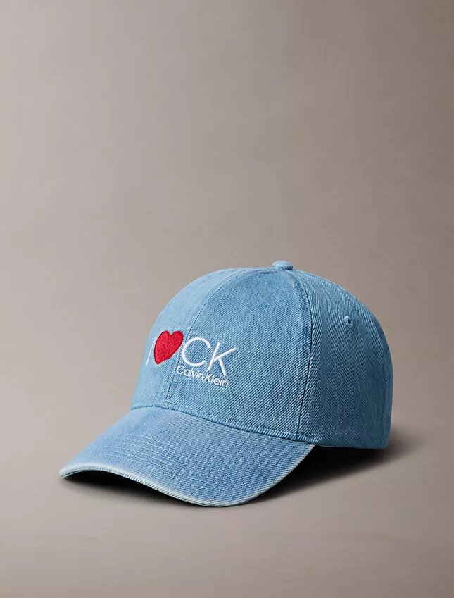 I Love Ck Graphic Denim Cap I Love Ck Graphic Denim Cap