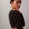 Icon Cotton Modal Lightly Lined Long Sleeve Tee Bralette