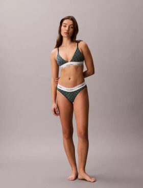 Icon Cotton Modal Lightly Lined Triangle Bralette