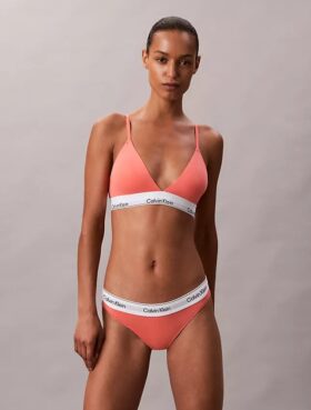 Icon Cotton Modal Lightly Lined Triangle Bralette