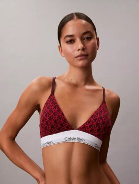 Icon Cotton Modal Lightly Lined Triangle Bralette