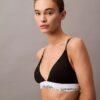 Icon Cotton Modal Lightly Lined Triangle Bralette