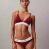 Icon Cotton Modal Lightly Lined Triangle Bralette