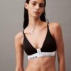 Icon Cotton Modal Lightly Lined Triangle Front Closure Bralette
