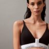 Icon Cotton Modal Lightly Lined Triangle Front Closure Bralette